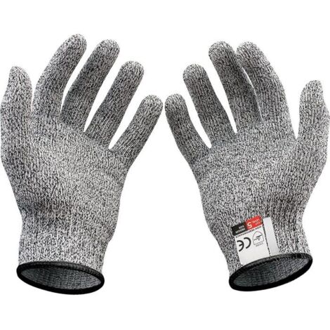 paire de gants résistants aux coupures, gants de travail de sécurité, gants de protection contre les coupures de niveau 5, quali
