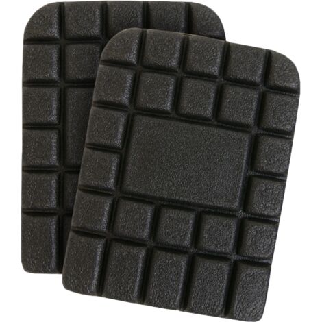 Paire de genouillere en mousse NICKEL - NOIR