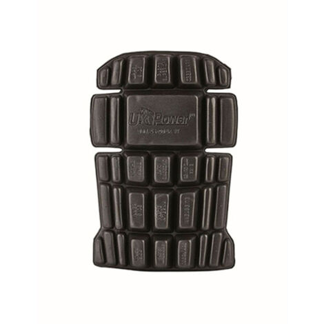Paire de genouillères Black Carbon pour pantalons Upower