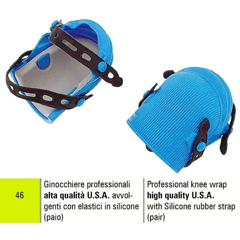 Paire de genouilleres u.s.a. Sigma 46 envelopper avec silicone ŽëLASTIQUE