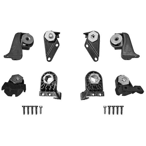 paire de kits de réparation de supports de phares avant pour Classe S (noir)