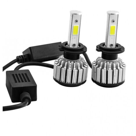 Paire De Lampes 4s Phare H7 6000k Led 28w Ampoules Pièces De Rechange Voiture Camping-car