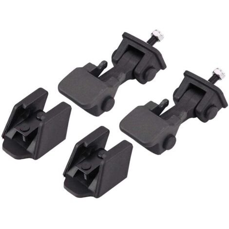 Paire de loquets de sécurité pour capot avant et support pour Jeep Wrangler TJ 97-06