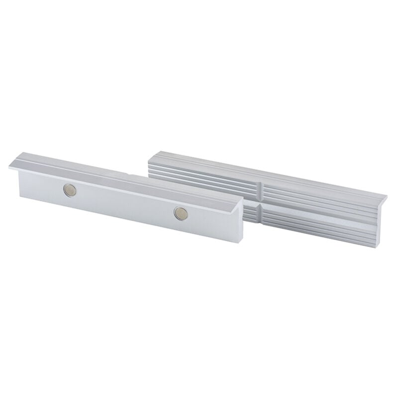 Paire de mors magnetiques en aluminium pour etaux de 100 mm Fervi 0042/100