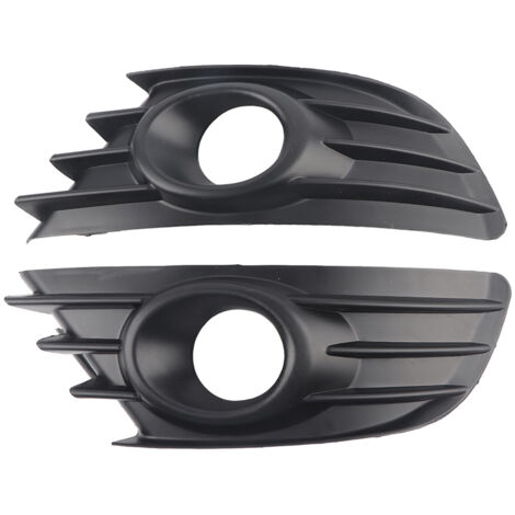 Paire de pare-chocs avant antibrouillard calandre garniture couleur noire convient pour Citroen C4 2004-2008