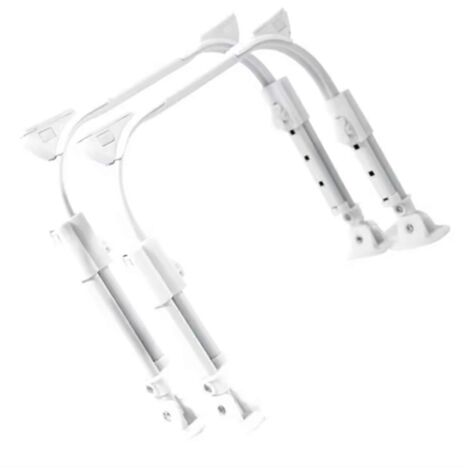 paire de pieds de table en forme de U, pieds de bureau réglables