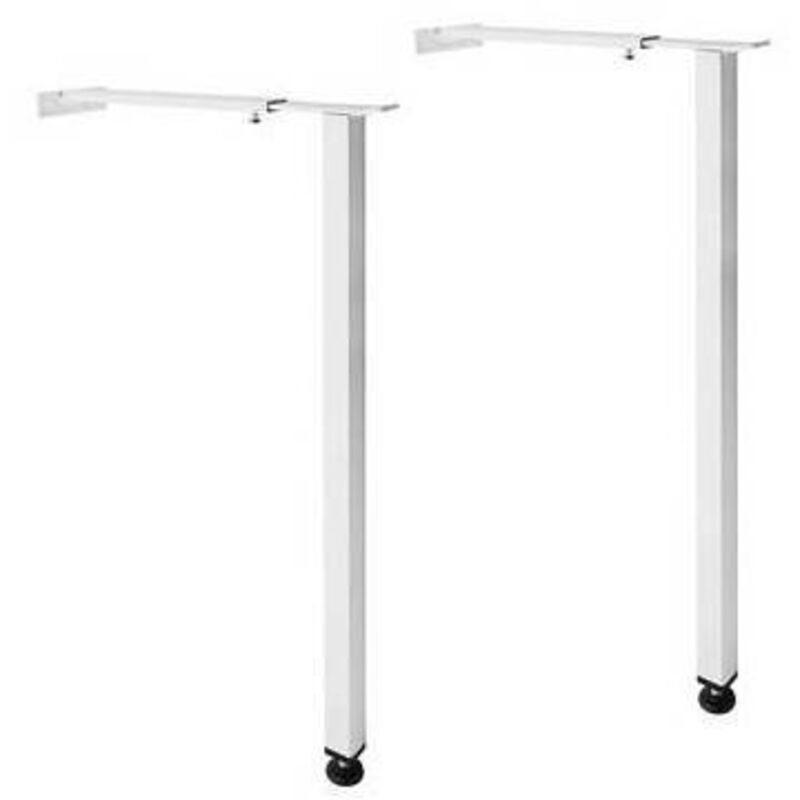 Paire de pieds réglables pour lavabos canaux cm 60