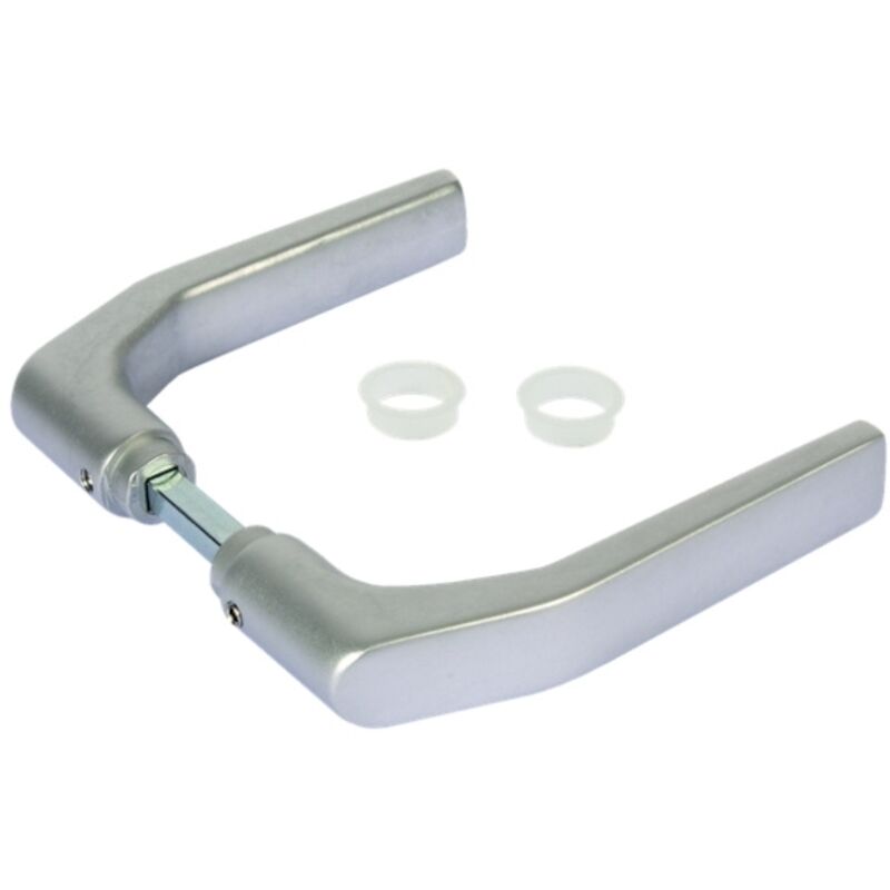 Locinox - Béquille double pour porte. portail et grille 3006J-H - Section du carré : 8 mm - Longueur du carré : 120 mm - Portée : 2 portée