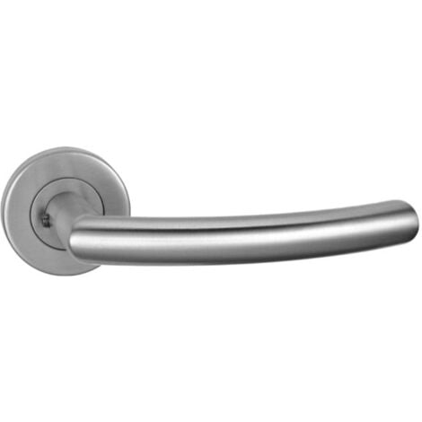 Paire de  Poignée de Porte sur Rosaces  "ELSA Ronde"