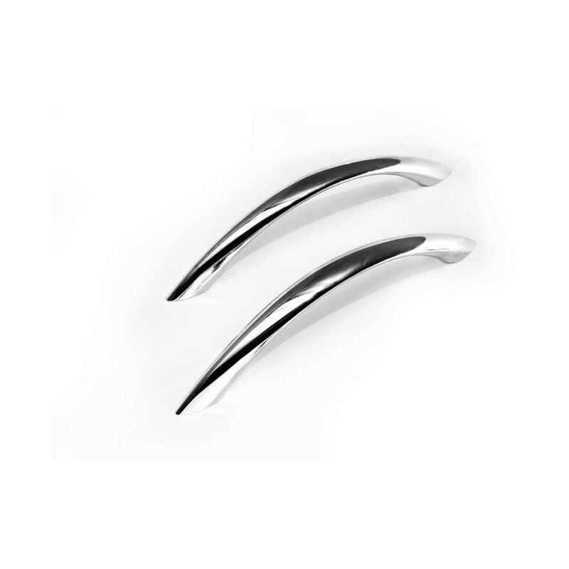 Azura Home Design - Paire de poignées chromées pour baignoire