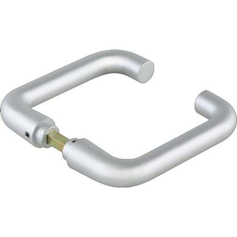 Dormakaba - Paire de béquilles pour portes en verre forme ronde lm Dark Niro pour poignée vk 8mm - 81030115799