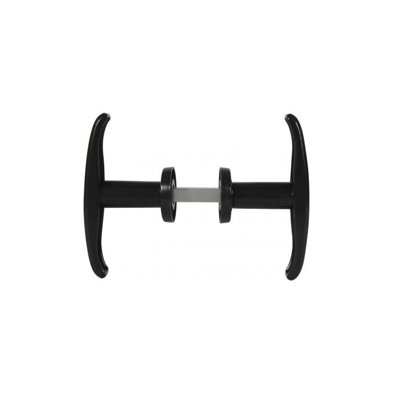 Paire de poignées pour serrure 4 points pour porte basculante