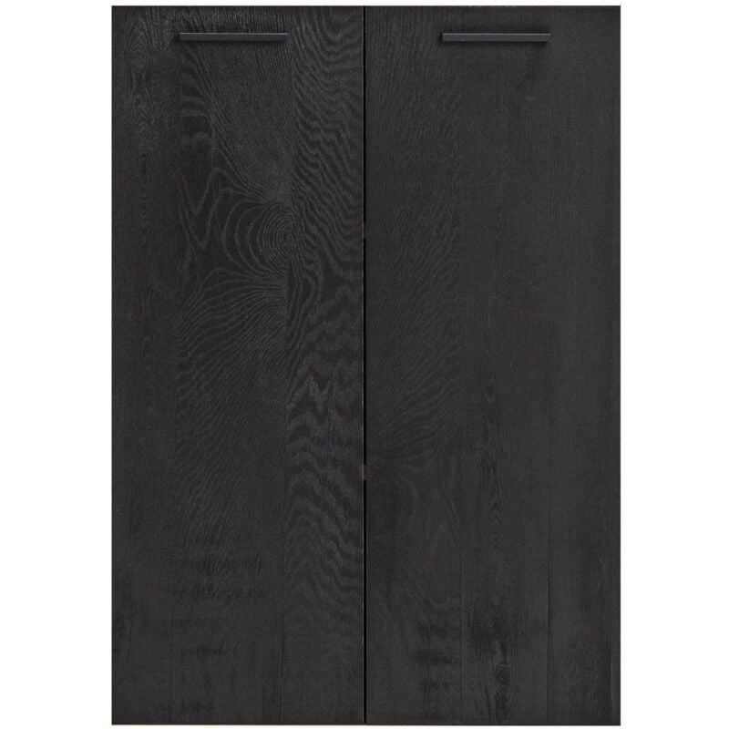 Paire de Portes Antracite H 104,7x L75xP1,6 cm - Facile à Monter
