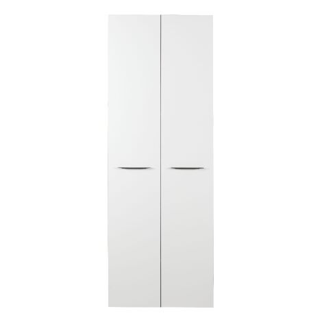 Paire de portes coulissantes longues 75x210 cm – Aggloméré mélaminé blanc – Finition élégante pour espaces intérieurs – Composad - 75x210h