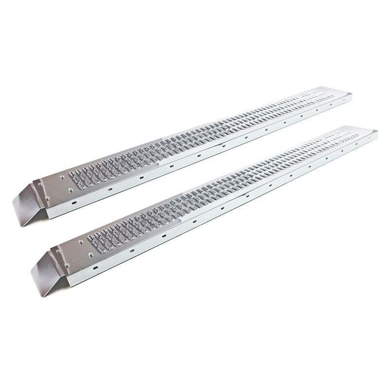 Paire de Rampes de chargement moto pliable 400 kg 160 cm de long