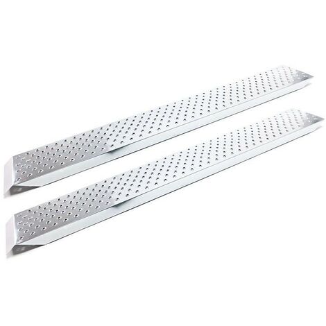 Paire de Rampes de chargement moto pliable 400 kg 160 cm de long