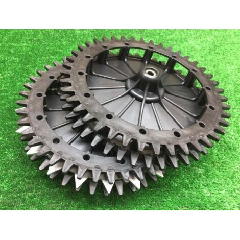 Paire de roues à griffes ORIGINAL AMBROGIO pour robots L300 L200R ELITE