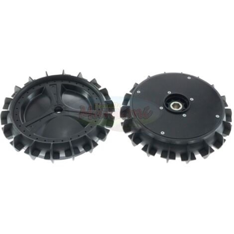 Paire de roues arrière pleines ORIGINAL AMBROGIO pour robot L300 BASIC ELITE