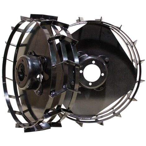 ROUES METAL ACIER PALES MOTOCULTEUR H7100 Hecht