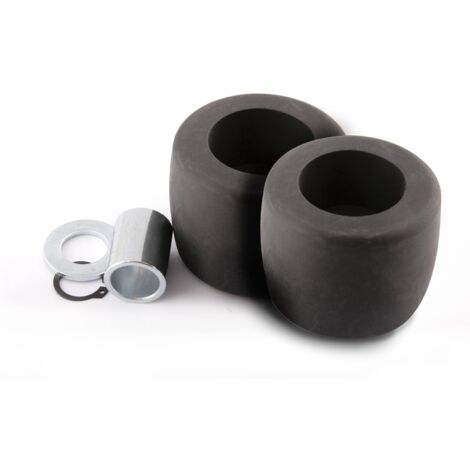 Paire de roues fixes pour cric rouleur OH 6035 - SA 6045 - CLAS Equipements