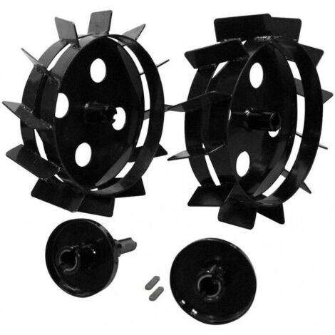 Paire de roues métalliques GMR 420 pour motoculteur G95180 et G95187