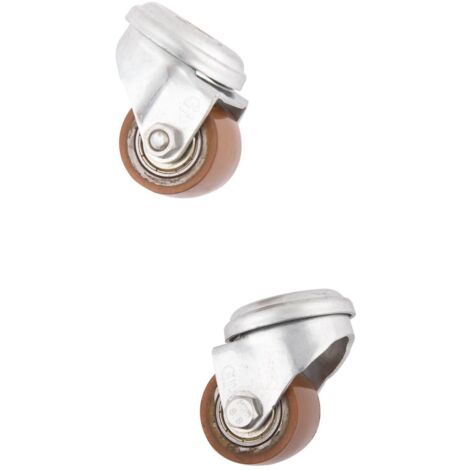 Paire de roues pivotantes ø35x27mm pour lève roue OE 9000 - SA 9040 - CLAS Equipements