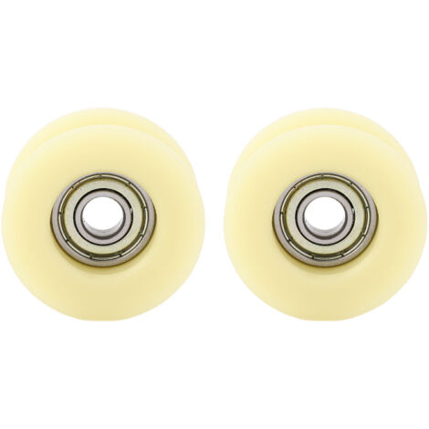 Paire de Rouleaux de Tendeur de Chaîne, Poulie Haute Résistance de 9 Mm pour Vélo motorisé, avec un Tendeur de Poulie de 1 Paire, Ajustement pour Vélo motorisé.