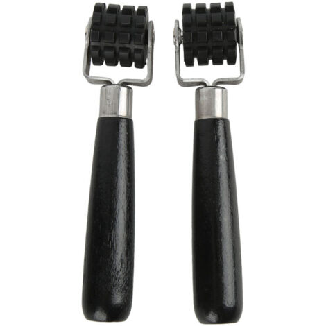 Paire de rouleaux insonorisants pour audio de voiture, roue noire ergonomique pour tapis de réduction de la chaleur, papier peint