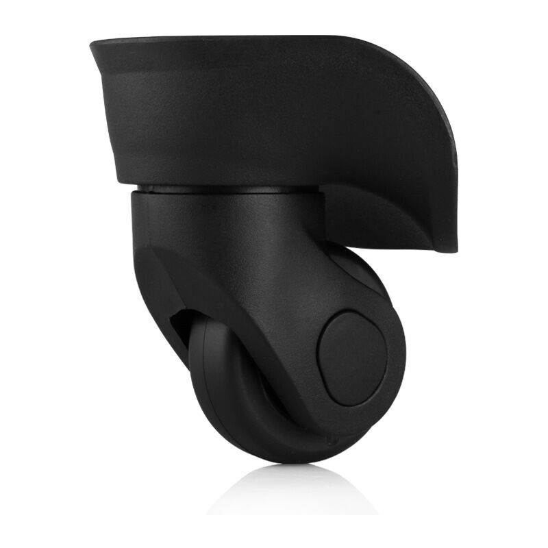 Paire de roulettes de valise Roues de rechange universelles en caoutchouc silencieux durables multidirectionnelles pour roues de réparation de