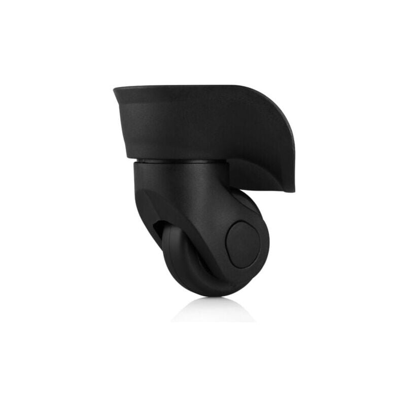 Paire de roulettes de valise universelles de rechange durables en caoutchouc silencieux multidirectionnelles pour roues de réparation de rechange