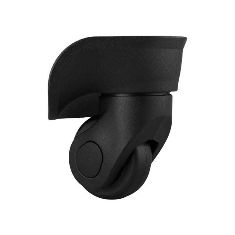 Ikodm - Paire de roulettes de valise universelles de rechange durables en caoutchouc silencieux multidirectionnelles pour roues de réparation de