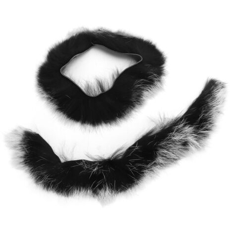 Paire de silencieux pour corde d'arc en poil de lièvre, amortisseur de choc pour chasse traditionnelle, gris