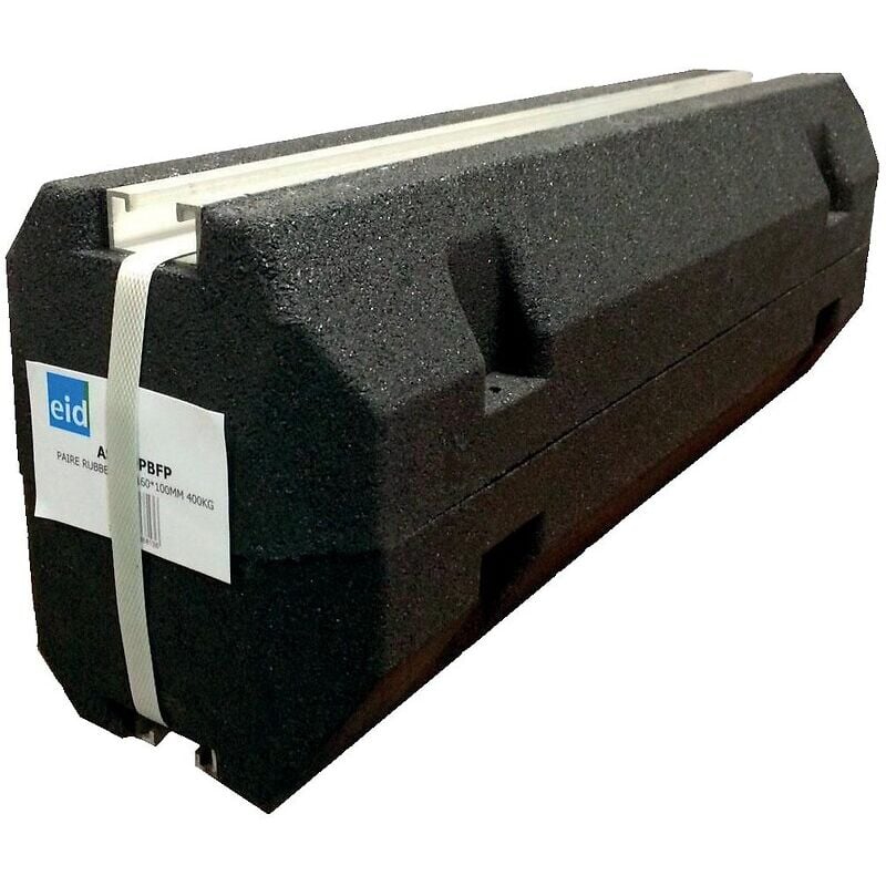 Paire de supports de sol Rubber 600 mm 400 kg EID