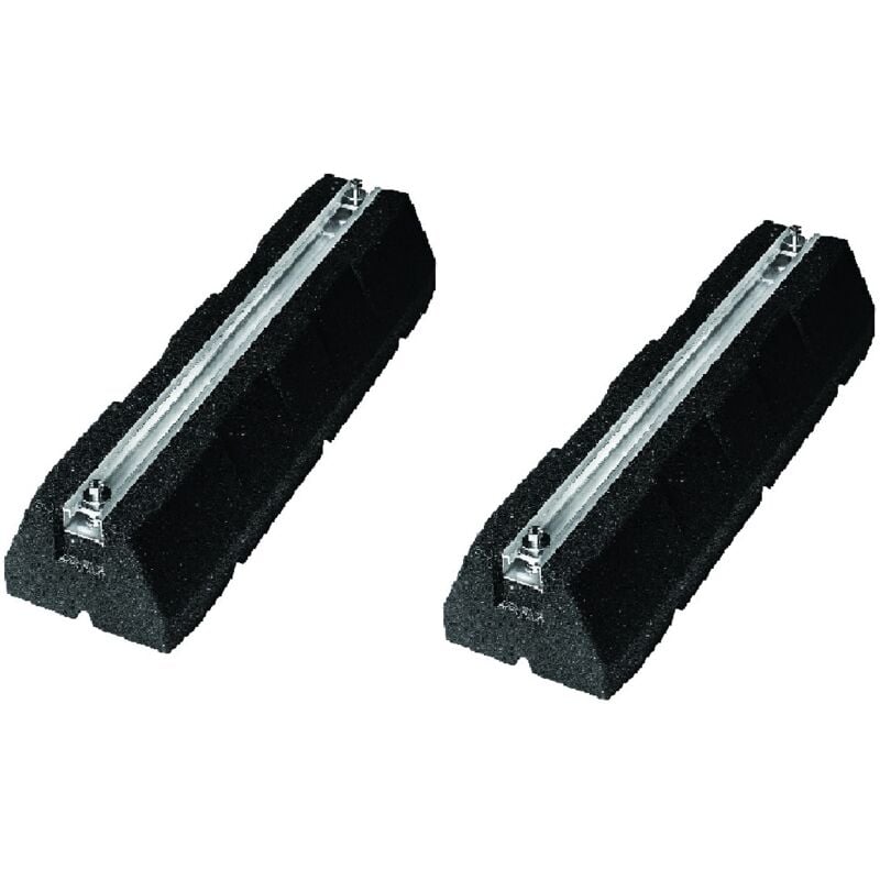 Paire de Support sol caoutchouc rubber 400 x 100 x 130 complet