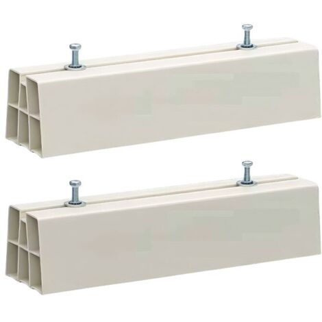 Paire de supports de base de climatiseur Arnocanali avec pieds capacité 140 kg NBP8450