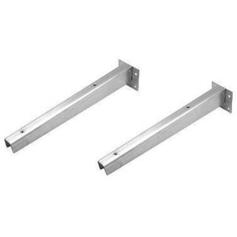 Paire de supports en acier pour lavabos emotion