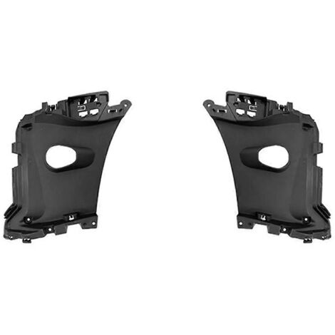 paire de supports latéraux de pare-chocs avant de voiture 51115A370C7 51115A370C8 Noir