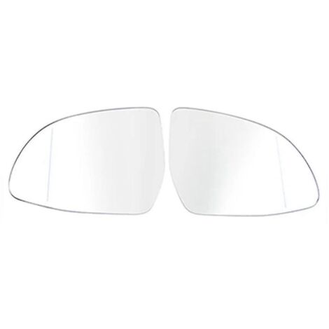 paire de verres de rétroviseur chauffants pour X3 G01 X4 F26 G02 X5 F15 G05 X6 F16 G06 2013-2020 Côté--
