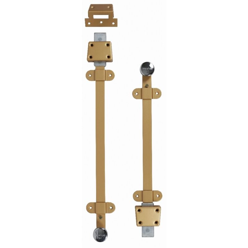 Heracles - Paire de verrous à coulisse bronze Y8-1003500
