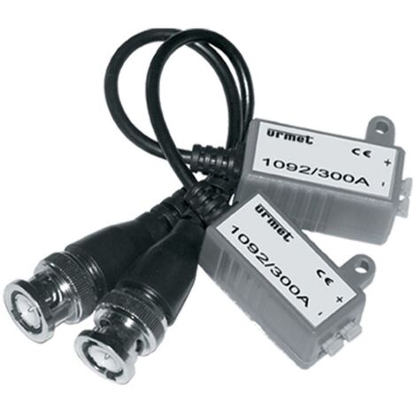 Paire de Vidéo Baluns passifs TX/RX Urmet 1092/300A
