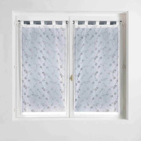 Paire de Voilages "Dalya" 60x90cm Blanc