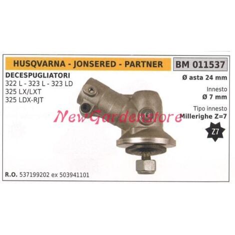 Paire d'engrenages coniques HUSQVARNA débroussailleuse 322L 323LD 011537