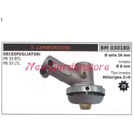 Paire d'engrenages coniques LAMBORGHINI débroussailleuse PB 33 BTL 030180