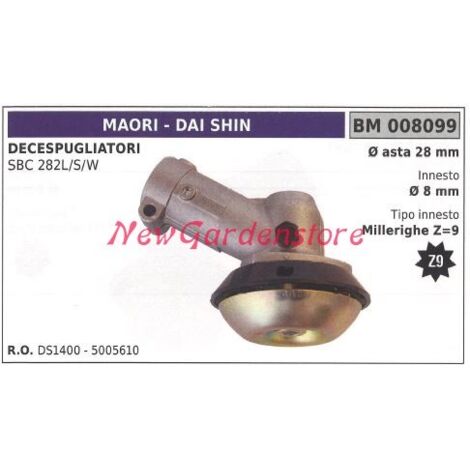 Paire d'engrenages coniques MAORI débroussailleuse SBC 282L/S/W 008099