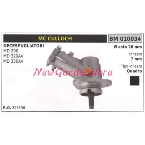 Paire d'engrenages coniques MCCULLOCH débroussailleuse MD 290 320AV 330AV 010034