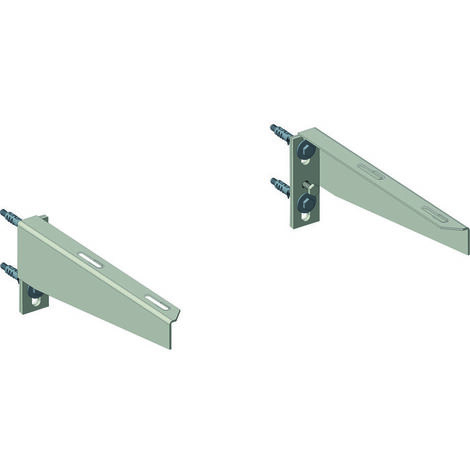 Paire d'équerres de fixation - Vitra - Pour lavabo PMR