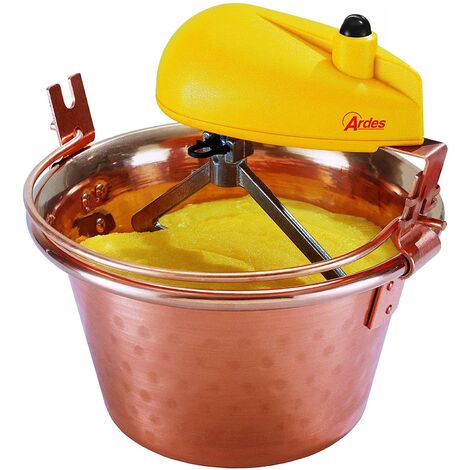 Paire électrique dans un mélangeur en cuivre pour la polenta et les confitures Ardes