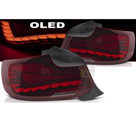 Paire feux arriere BMW M2 F87 16-21 FULL OLED Rouge-41187818