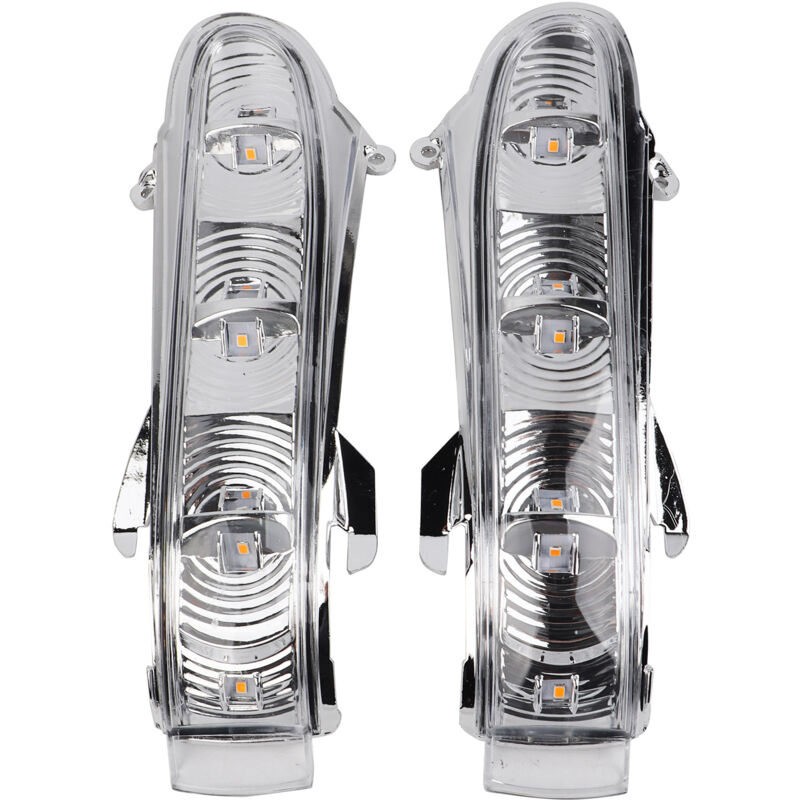 Debuns - Paire Feux de Clignotant led de Rétroviseur Lentille Claire pour Mercedes Benz W215 CL215 W220 99-03