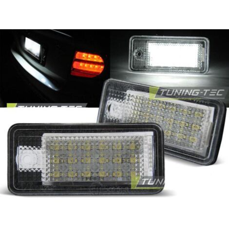 Paire feux de plaque Audi A3 / A4 / A6 / Q7 Led Canbus-31936986